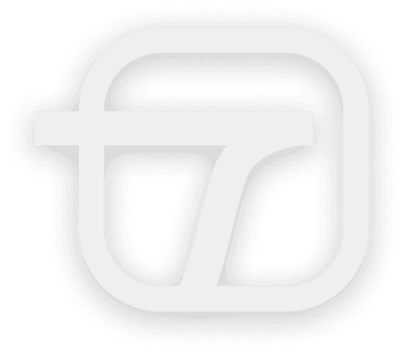 Flat white Tracer monogram